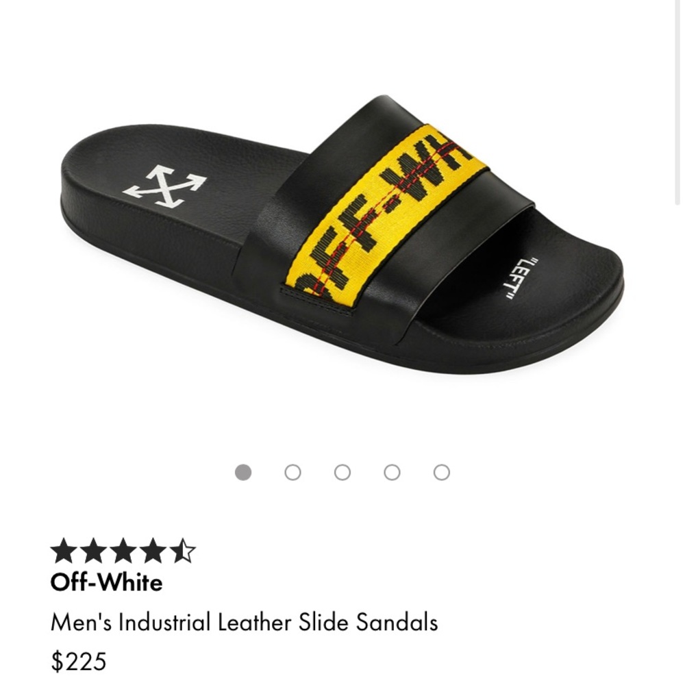Off white slides